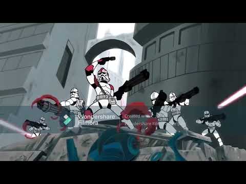 Captain Ford and Yoda Defend sector 4 but there is doom music.