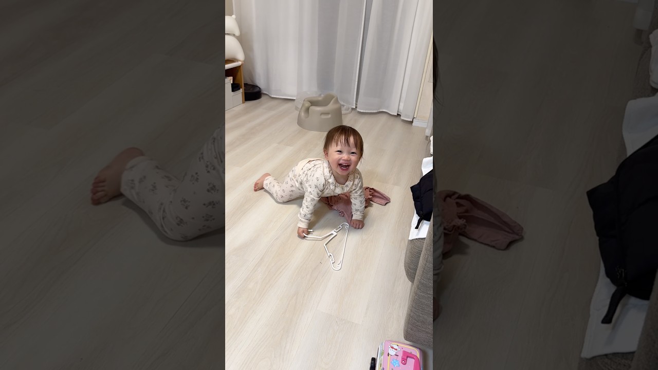 【1歳7ヶ月】3歳だと思い込んでる1歳児です👍#babygirl #baby #赤ちゃん #ベビー #女の子
