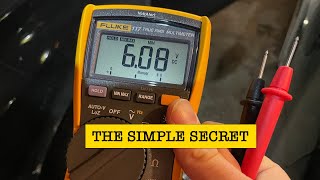 How to test a car battery with a MULTIMETER