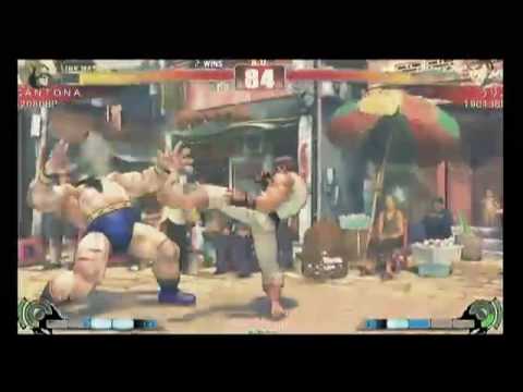 SF4:Cantona (Za) vs Uryo (Ry) - Set 03 - a-cho Casual Matches - 19-09-2009