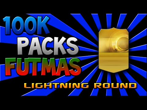 Fifa 15 - 10 x 100K Packs Lightning Round! - INSANE PULLS!!