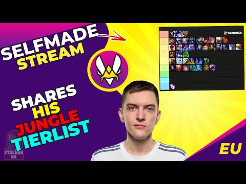 VIT Selfmade Shares His Jungle Tierlist 👀