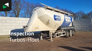 عربة الصهريج لنقل المواد العلفية Turbos Hoet SVM 39000L Liftachse Cement | صورة 4 - Autoline