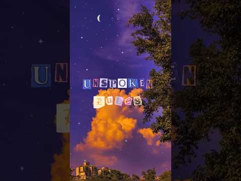 Unspoken rules that everyone should follow🌟✨⭐️ #rules #advice #lifeadvice #roadto1k