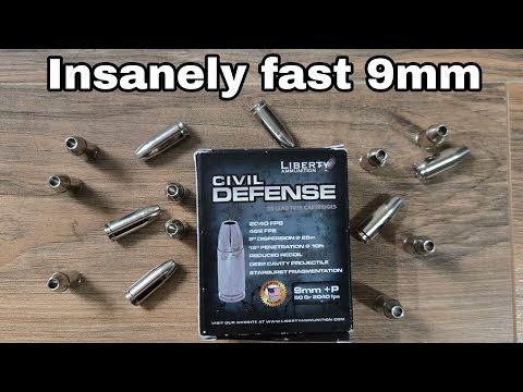 Liberty Ammunition Civil Defense 9mm Review