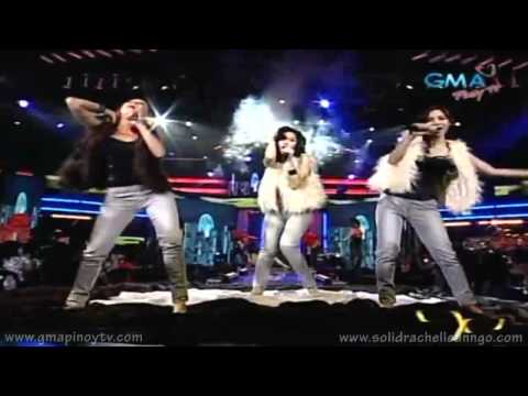 [HD] Party Pilipinas Opening - Rachelle, Kyla & Jolina Perform "She Wolf" (by Shakira) (10/31/2010)