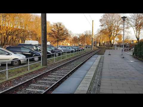 Ankunft am Bahnhof Strausberg 2019