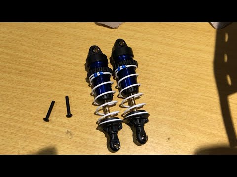 Traxxas GTR Shock Assembly and Install