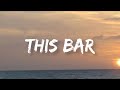 Morgan Wallen - This Bar | Lyrics