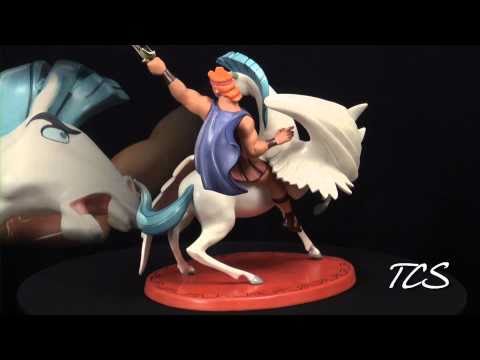 WDCC Disney Classics Hercules And Pegasus Defiant
