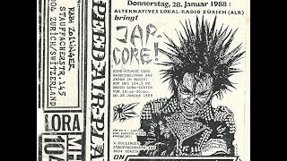 SPEED AIR PLAY Swiss radioshow:  JAPCORE :   28. January 1988  Japanese Hardcore punkrock
