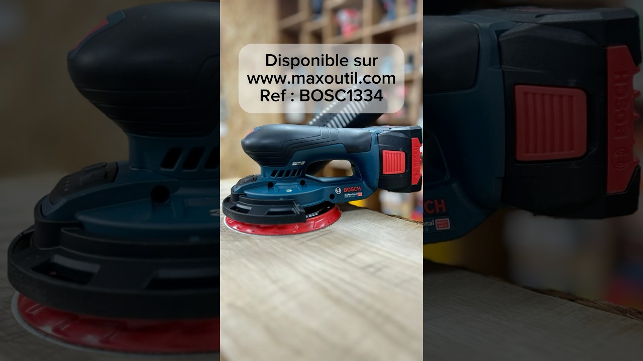 PONCEUSE ORBITALE SUR BATTERIE BOSCH