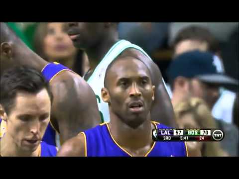 Kobe Bryant HD 27 Points Highlights vs. Boston Celtics Crazy Fadeaway Jumpshots 02/07/13