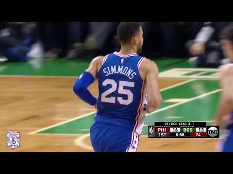 Ben Simmons | Highlights at Celtics (5.9.18)