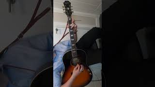 Sweet Little Sixteen - John Lennon Guitar Solo #shorts #guitarsolo #thebeatles #epiphone