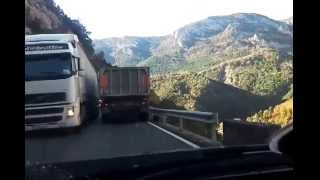 preview picture of video 'Carretera subida a Benasque-Huesca'