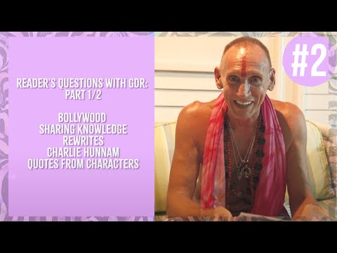 Shantaram Readers' Questions with GDR - Podcast #2