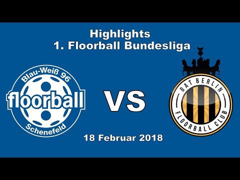 Floorball Highlights: Blau-Weiß 96 vs. BAT Berlin | 1. FBL, 13. Spieltag 17/18 | 4K