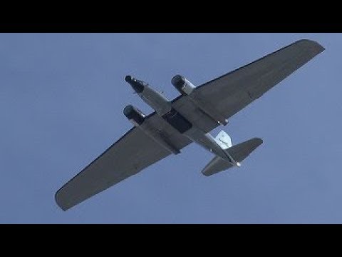 NASA WB-57F Arrival & Night Takeoff