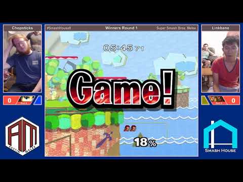 Smash House 8 WR1 - Skywalker (Marth) vs Linkbane (Ganon)