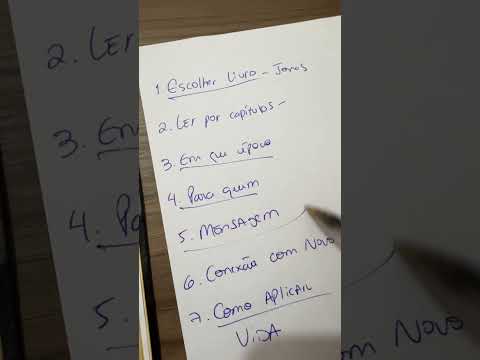 Como fazer um estudo bíblico?