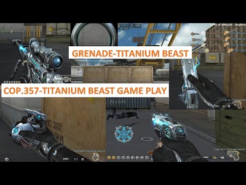 CROSSFIRE PH NEW VIP COP.357-TITANIUM BEAST & GRENADE-TITANIUM BEAST