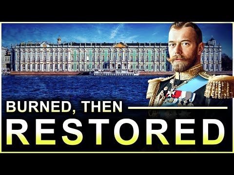 Why Europe's Most Opulent Palace Almost Burned To The Ground (Then Restored): The Winter Palace