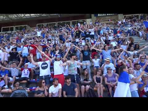 Animation Fan Zone finale 15-07-18 à Agen