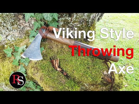 How To Make A Viking Inspired Throwing Axe (From An Old  Axe) / DIY Video