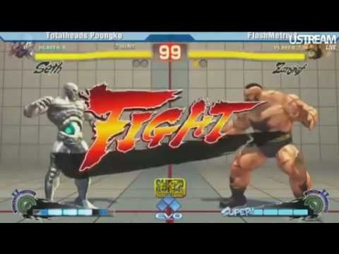 EVO 2011 - SSF4 AE - Poongko (Seth) vs. FlashMetroid (Zangief, C.Viper)