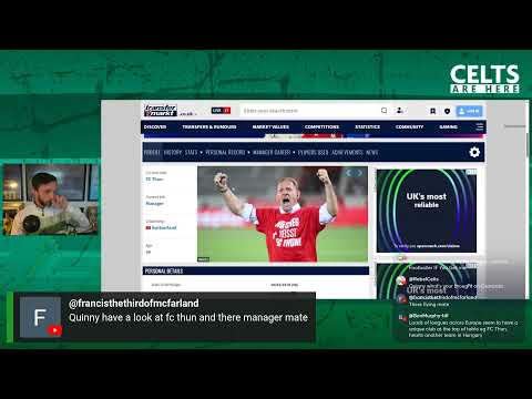 Transfers & Tactics 🍀⚽️Celtic Weekly Catch Up