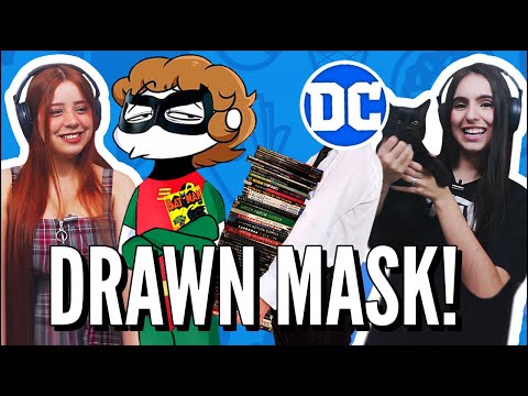 JOVENS REAGEM A DRAWN MASK - EU ODEIO ISSO NA MARVEL E DC E MEU VETERINÁRIO DOS PESADELOS (ANIMAÇÃO)