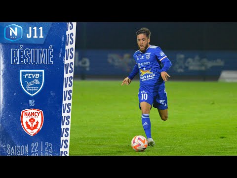 J11 I FC Villefranche B. – AS Nancy Lorraine (2-0), le résumé | National FFF 2022-2023