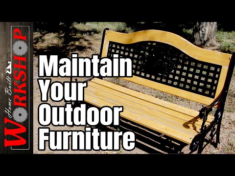 How to Maintain your Outdoor Furniture Finish | Reapplying Spar Urethane