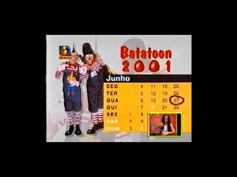 BATATOON (27/06/2001) [TRANSMISÃO COMPLETA COM PUBLICIDADE]