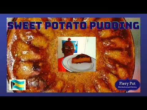 Sweet Potato Pudding Bahamas.This is how it's done here in the Island Best sweet potato Pudding ever