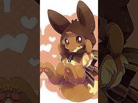 ||Eevee edit🤎|| Requested by @Prince_Doma_Upper_Moon_2 #eeveeevolutions #eevee #pokemon #cute