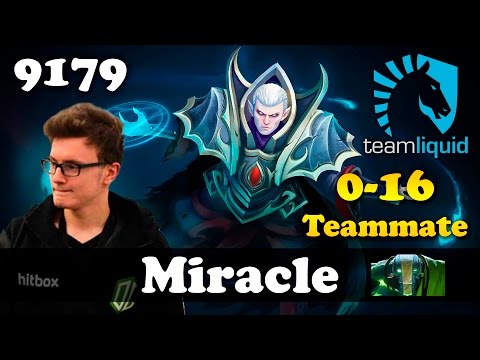 Miracle Invoker [Hard Case Teammate..] | 9179 MMR Dota 2
