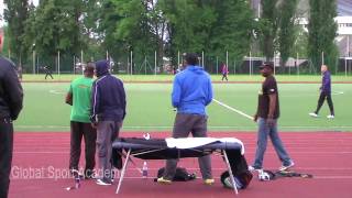 preview picture of video 'Usain Bolt - Zlata tretra 2010 Ostrava - 2'