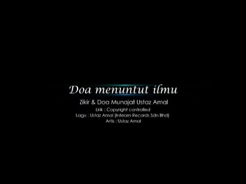 download lagu mp3 mp4 Doa Menuntut Ilmu, download lagu Doa Menuntut Ilmu gratis, unduh video klip Doa Menuntut Ilmu