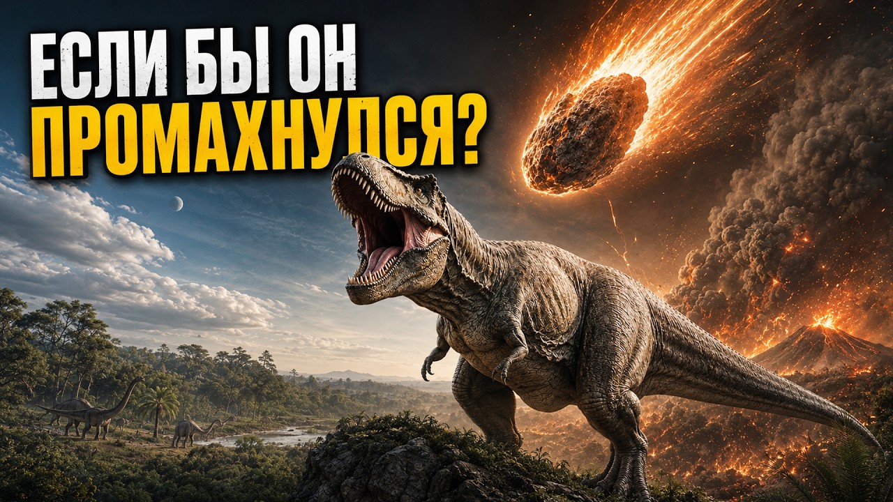 Если бы астероид промахнулся, людей бы не существовало