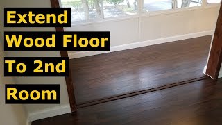 How to Extend Laminate Wood Flooring To Another Room DIY Tips