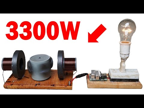 How to Make a DIY Permanent Magnet Generator | Free Energy Project at Home