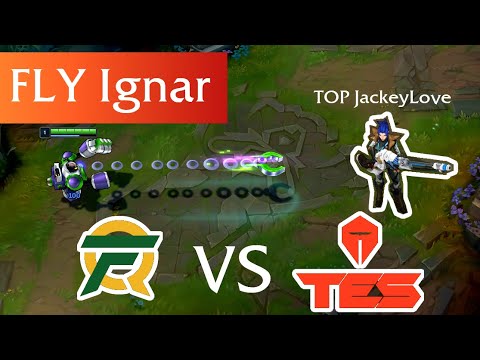 Flyquest IGNAR hitting HOOKS on TOP Esports for 3 min straight