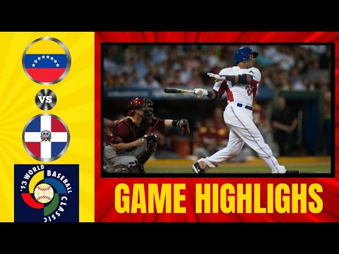 WBC13 | Venezuela vs República Dominicana | Grupo C | Primera Ronda | 07.03.2013 | San Juan,Pto.Rco