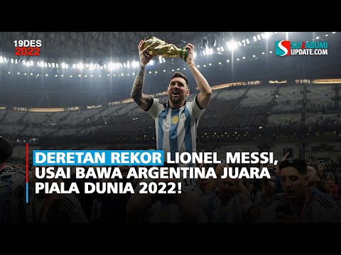 Deretan Rekor Lionel Messi,  Usai Bawa Argentina Juara Piala Dunia 2022!