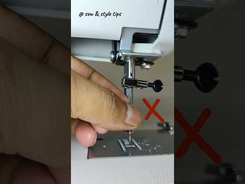 How to insert a needle properly !! usha janome sewing machine #sewingtips #silaimachine #ussewtips