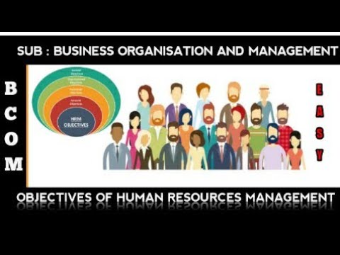 What is human resource human resource management b com business organisation and management