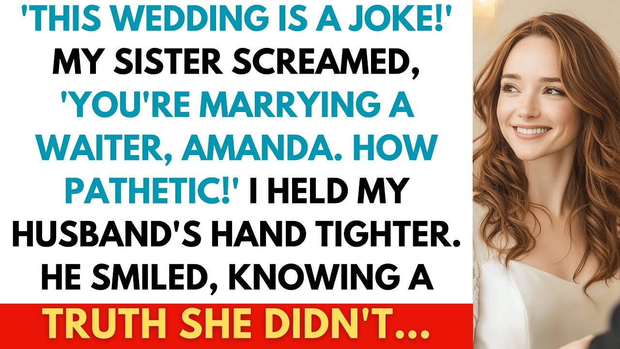 My Sister Ruined My Wedding And Called Me Pathetic. Then She Learned Who My Husband REALLY Was...