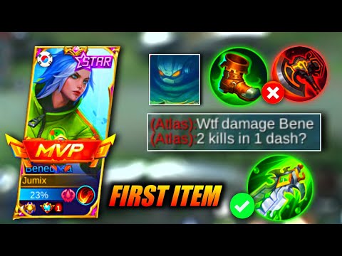 BENEDETTA USERS! THIS IS HOW TO MELT ALL TANK LIKE A PAPER | BEST DAMAGE BUILD | MLBB